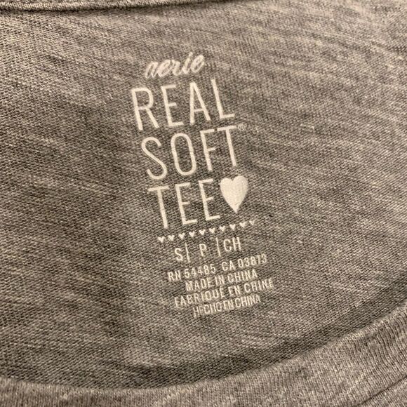 (EUC) Aerie real soft tee - Picture 3 of 3